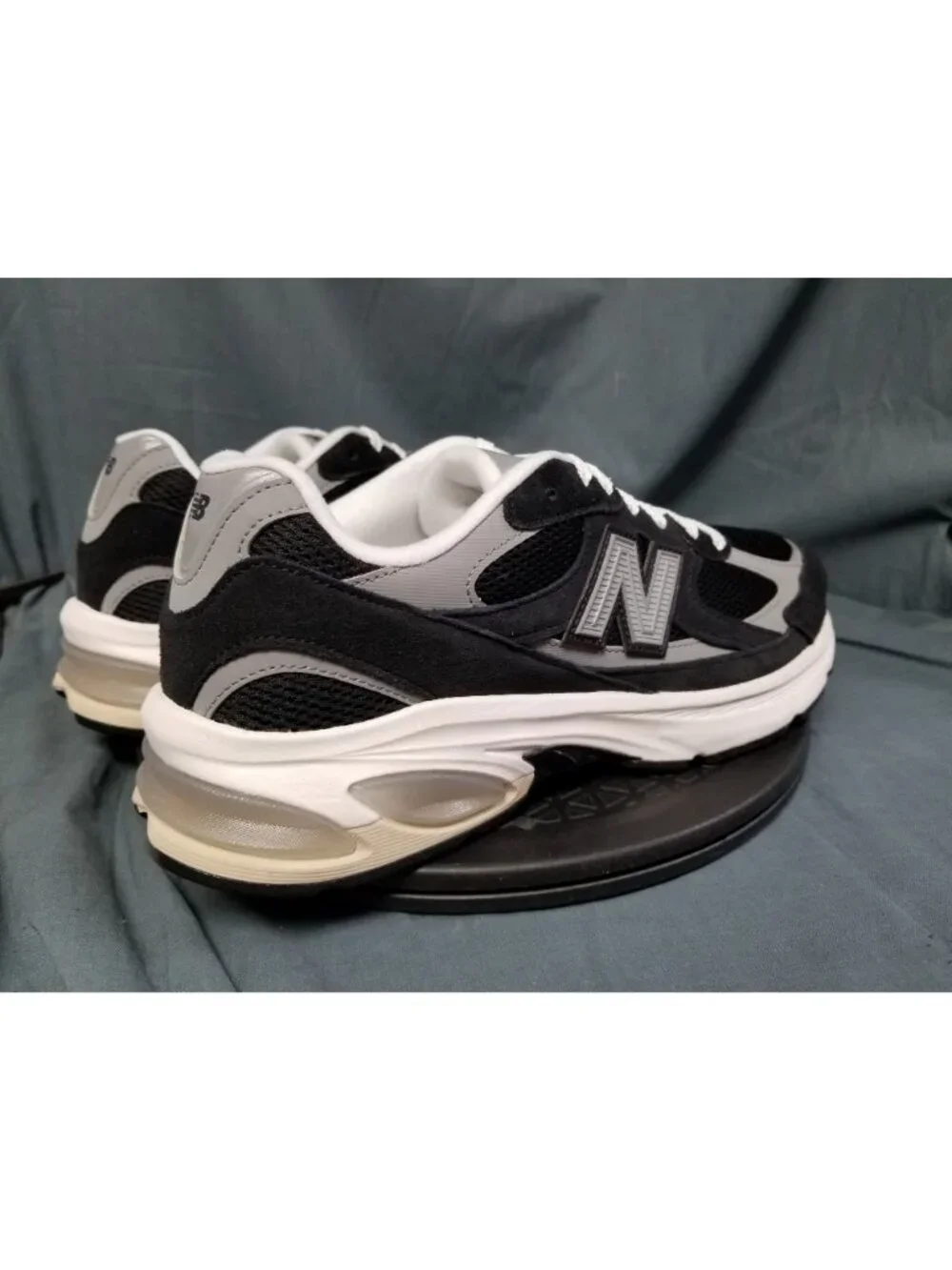 New Balance 2010 Lace Black Grey Sneakers P201062E Kid's Size 2.5 NEW NO BOX!